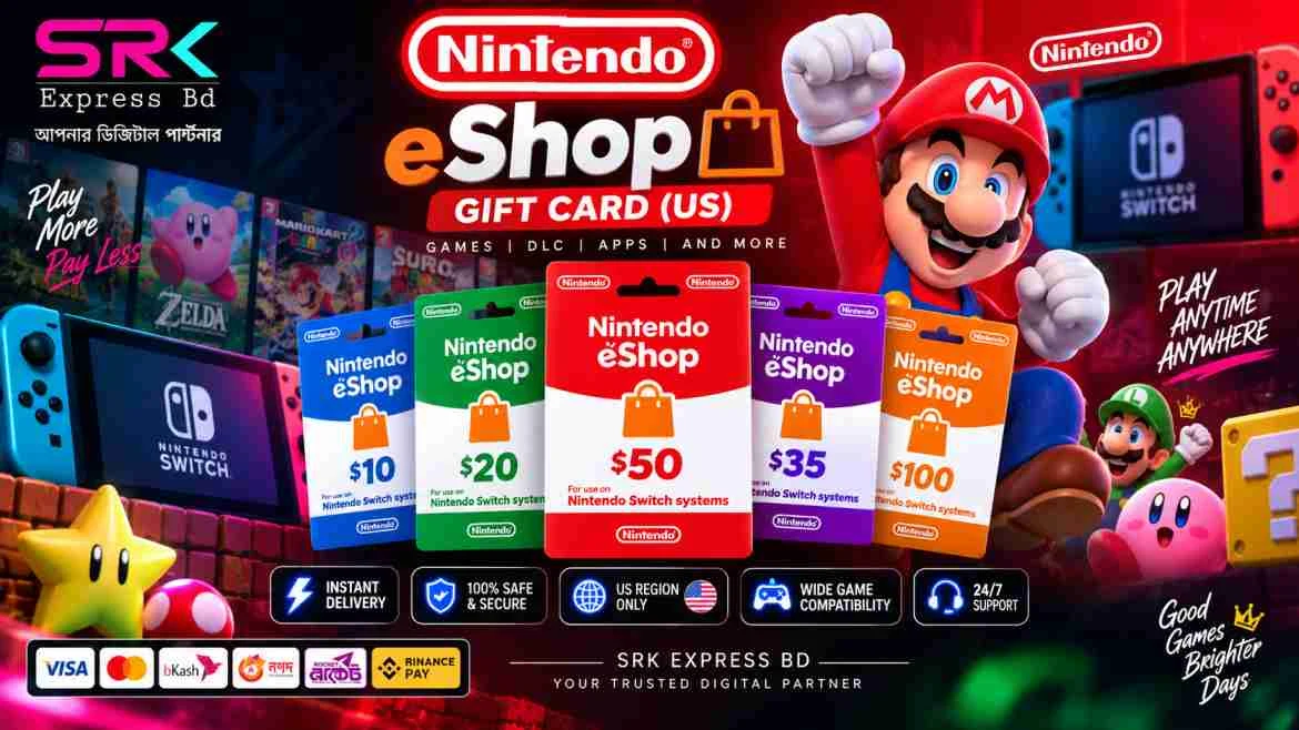Nintendo eShop Gift Card (US)