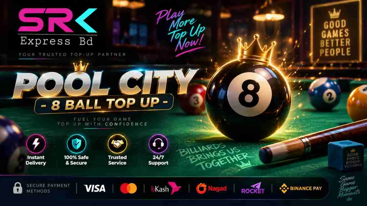 Pool City - 8 Ball Top Up