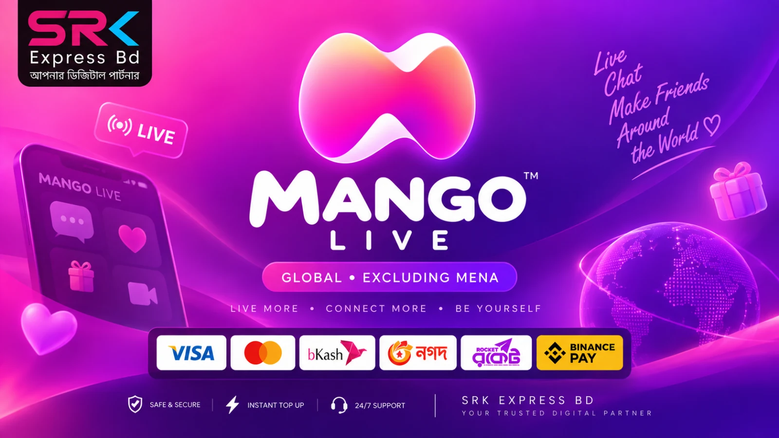 MangoLive Global (exec MENA)