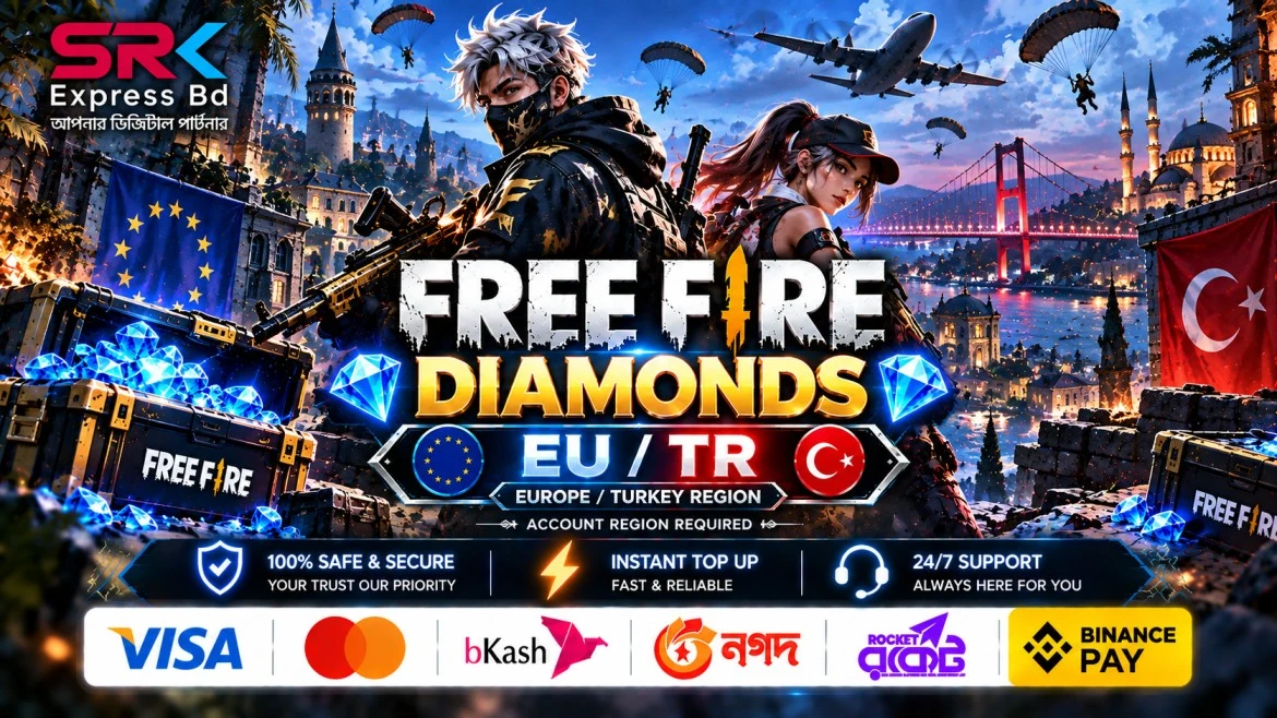 Free Fire Diamonds (EU/TR)