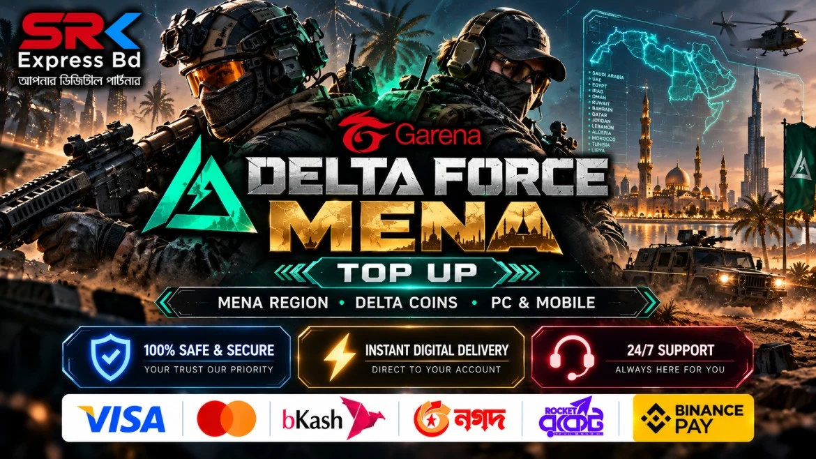 Garena Delta Force MENA Top Up